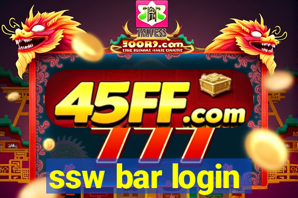 ssw bar login